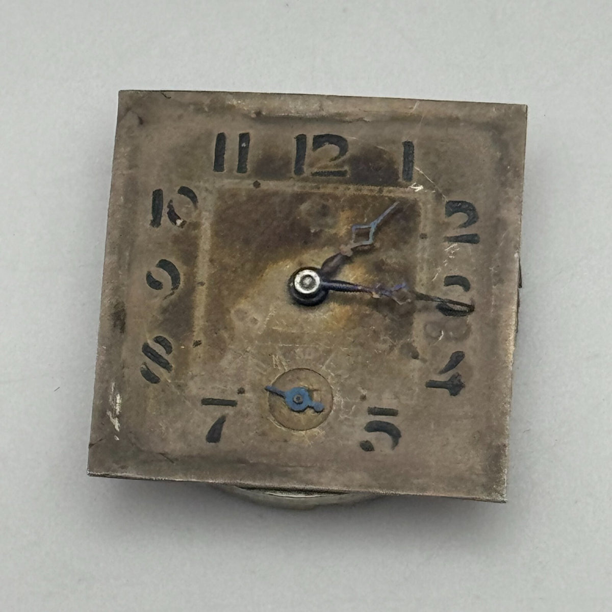 Datum Precision Manual Wind Watch Movement 15 Jewels Vintage Swiss Parts 19.6mm