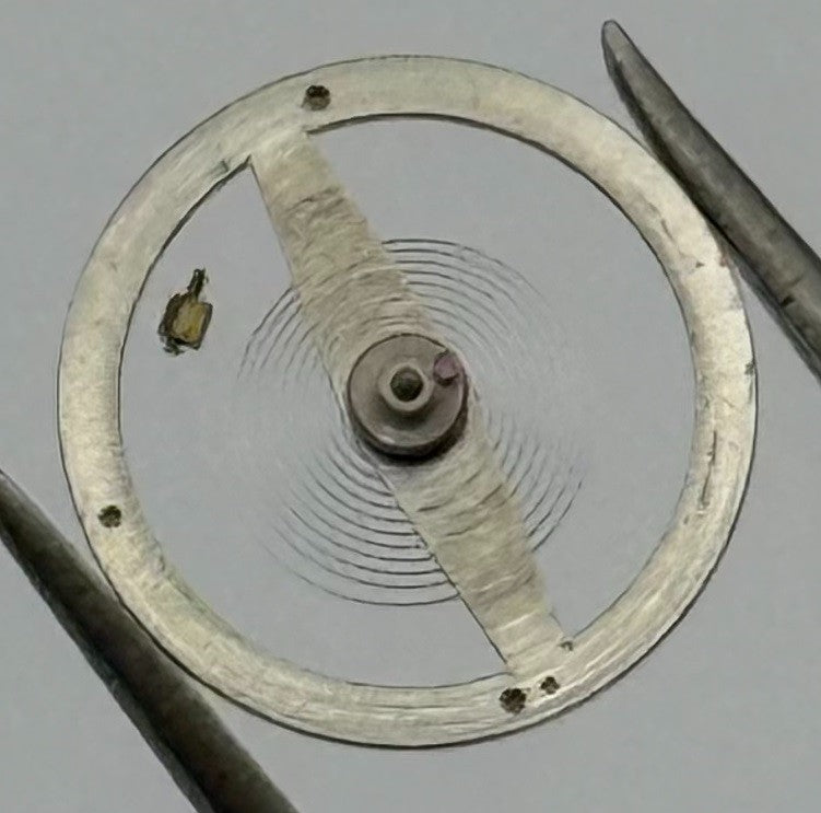 RL Rax 1013 1237 Balance Wheel Complete And Spring 1679 M Watch Movement Parts