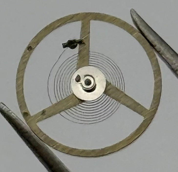 UT 530 6360 6470 Balance Wheel Complete And Spring 1455 M Watch Movement Parts