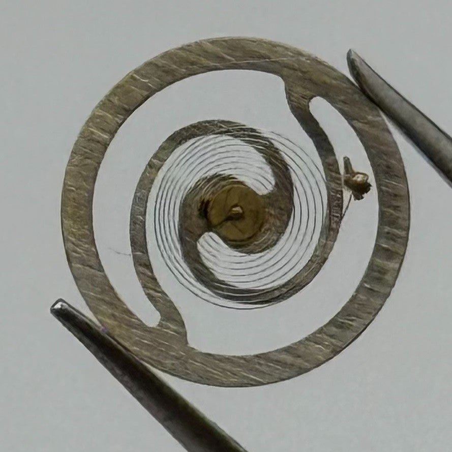 RL 7013 Balance Wheel Complete And Spring 10½’’’ 1367 Watch Movement Parts NOS