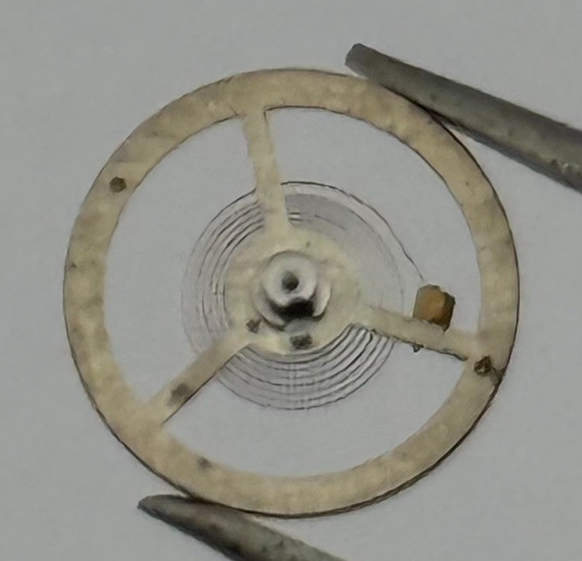EB 8140 Balance Wheel Complete And Spring 8¾’’’ Renata 1319 Watch Movement Parts