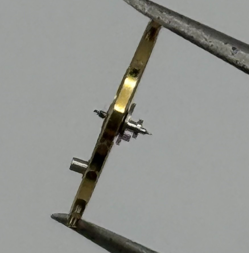 AS 1700-3 Balance Wheel Complete And Spring Renata 1165 Watch Movement Parts NOS