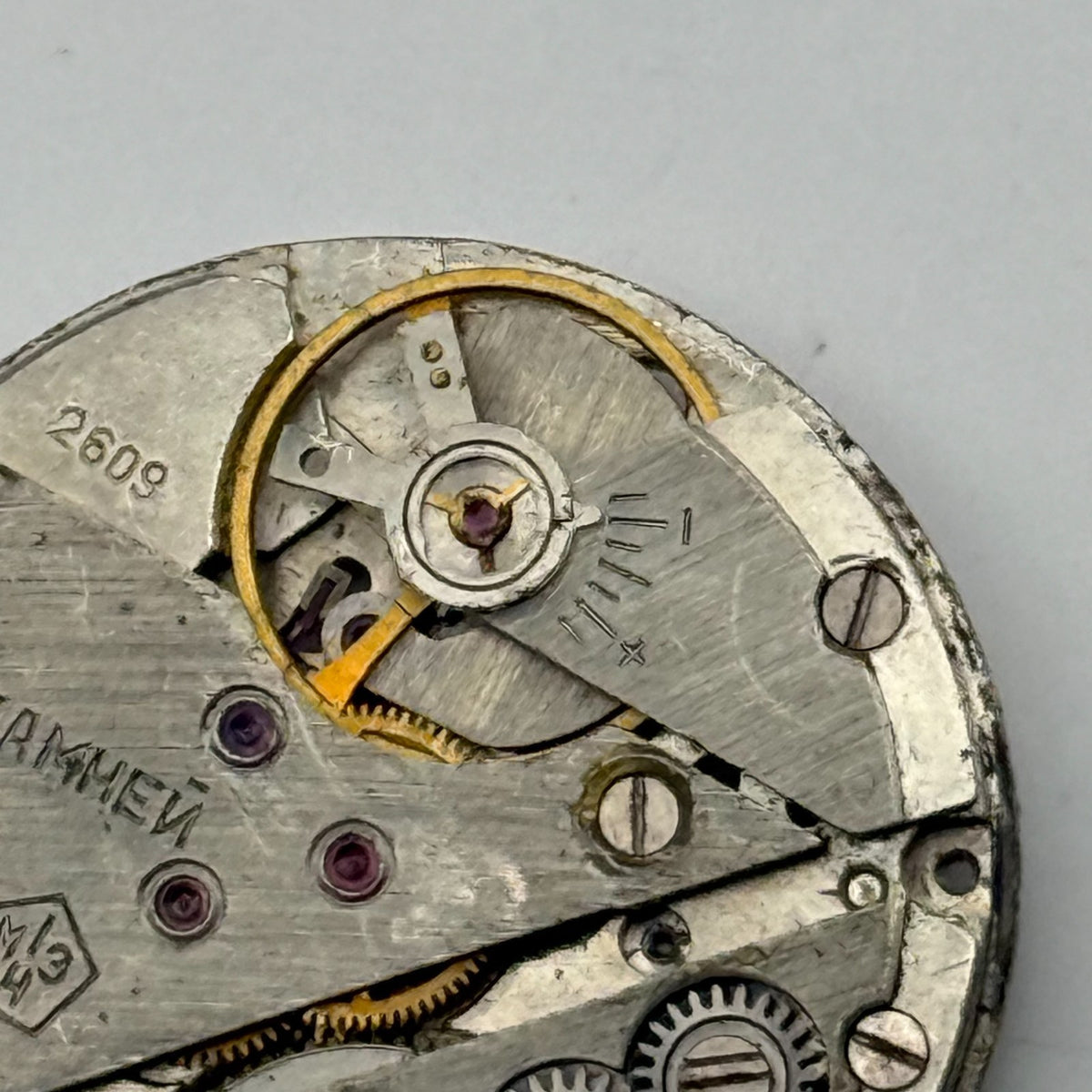Poljot 2609 Watch Movement Soviet 17 Jewels Manual Wind Parts Repair 26.5mm