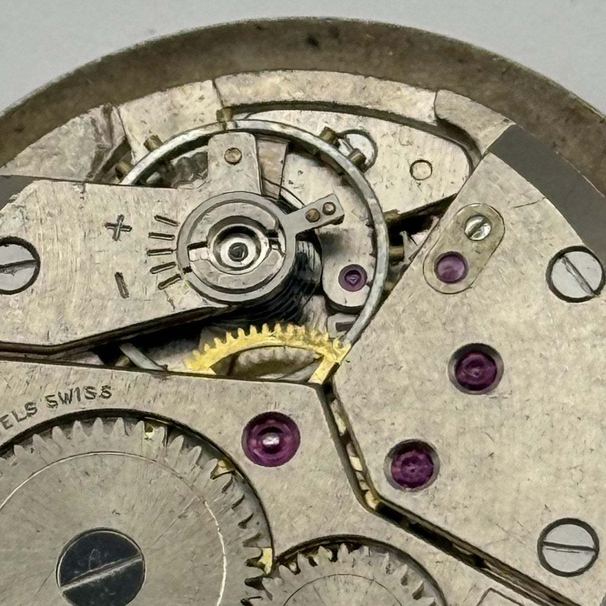 Peseux 336N Watch Movement Rotary 17 Jewels Swiss Manual Wind Parts Repair 26mm