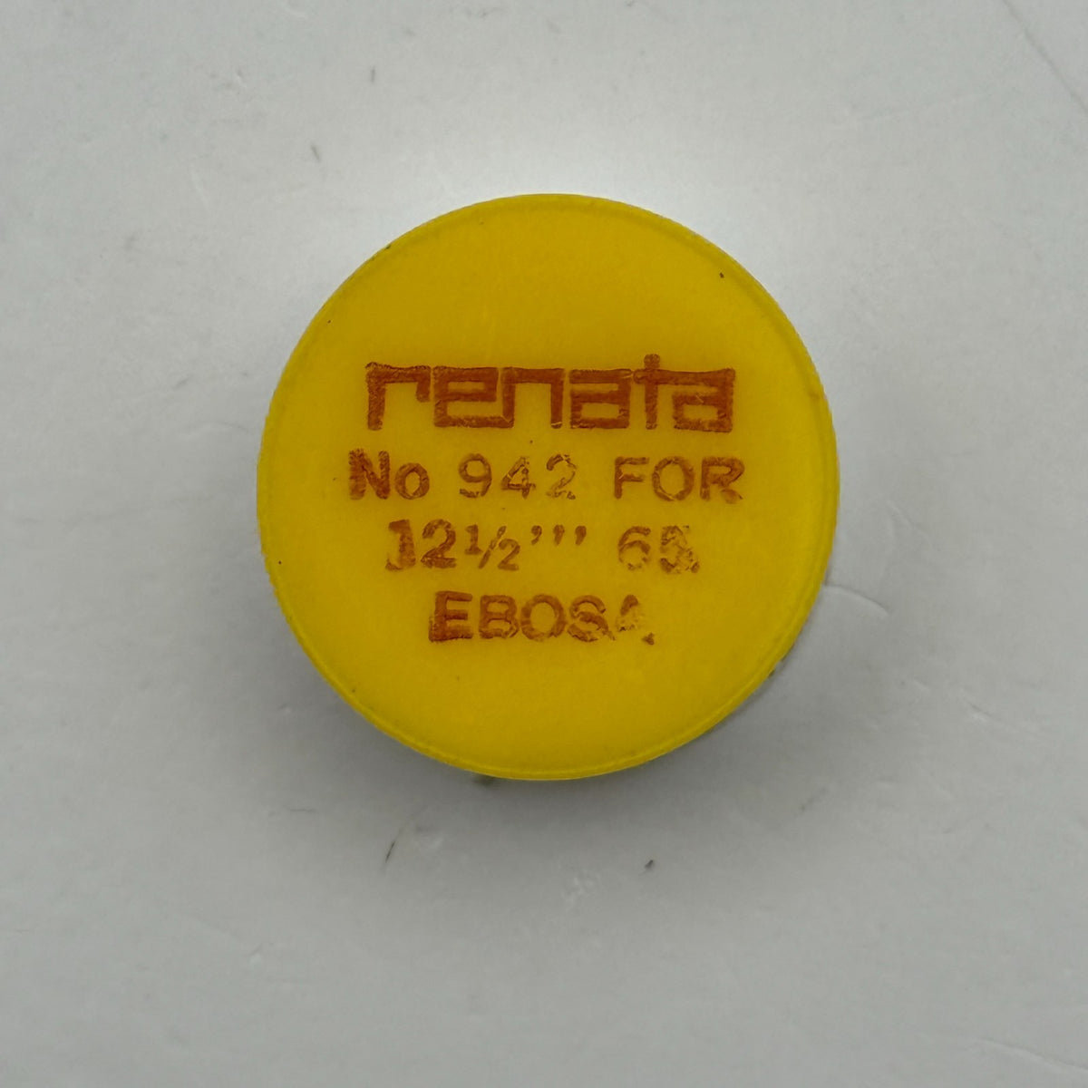 Ebosa 65 Balance Wheel Complete And Spring 12½’’’ 942 Watch Movement Parts NOS