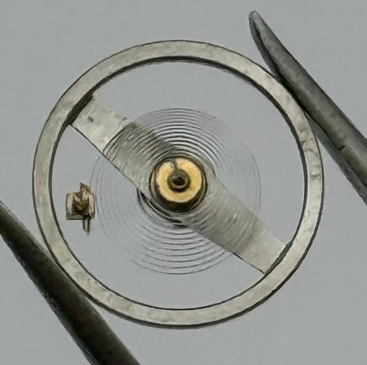 EB 1226 Special Balance Wheel Complete And Spring 8¾’’’ Watch Movement Parts NOS