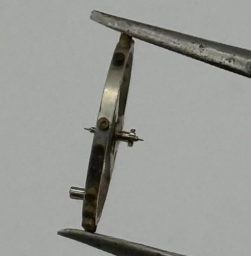 AS 1194 Inca Balance Wheel Complete And Spring No 42 M Watch Movement Parts NOS