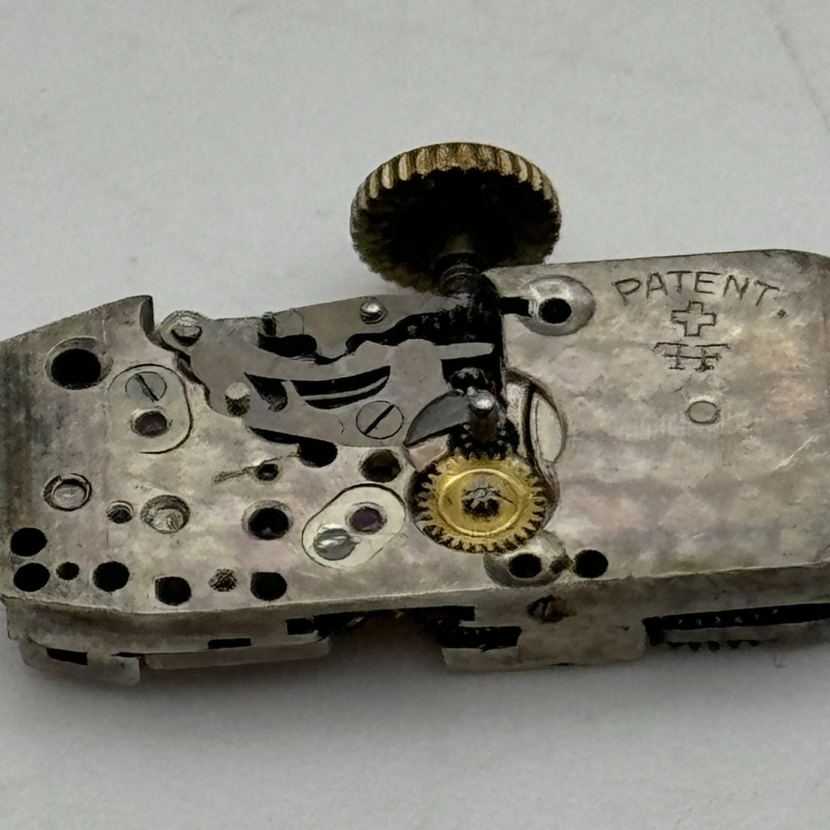 FHF Watch Movement Clarte Fab.Suisse Patent Running Ladies Manual Wind Parts 9mm