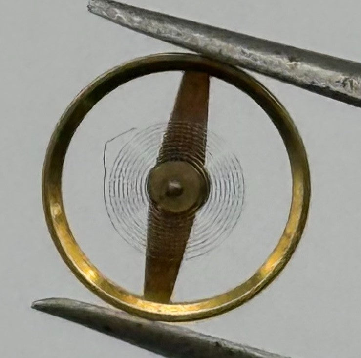 BFG 927 Balance Wheel Complete And Spring 6¾-8’’’ 1512 Watch Movement Parts NOS