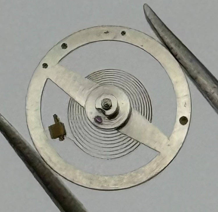 BFG 910 Balance Wheel Complete And Spring 8¾’’’ 4414 Watch Movement Parts NOS