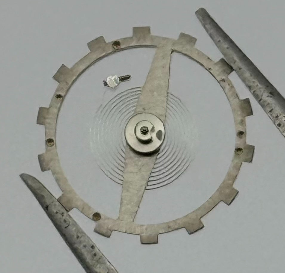 Brac 2001/3 Balance Wheel Complete And Spring Renata 68 Watch Movement Parts NOS