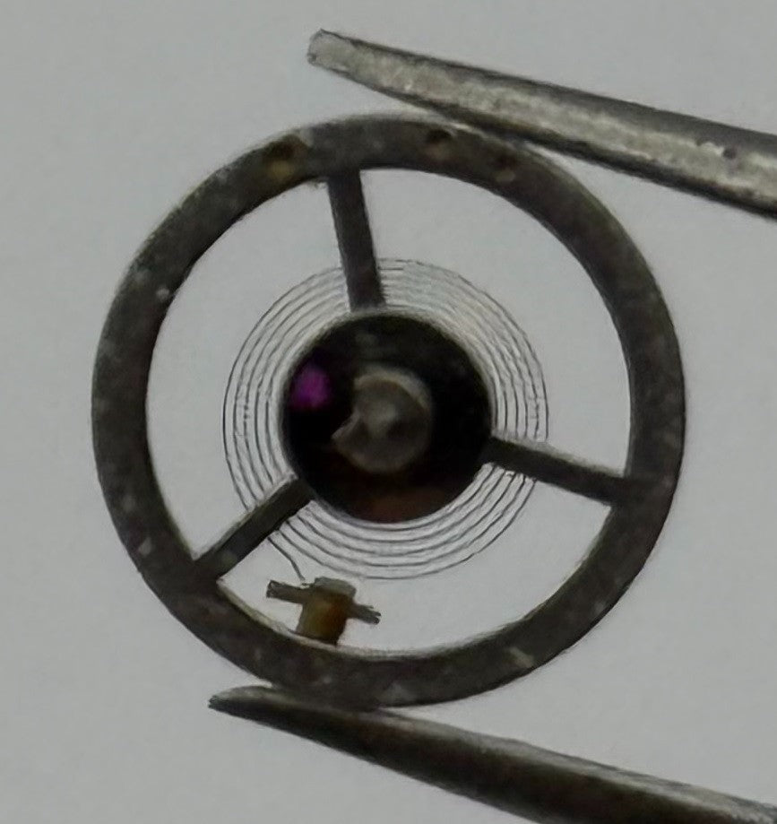 BFG 800 Balance Wheel Complete And Spring 10½’’’ 327 Watch Movement Parts NOS