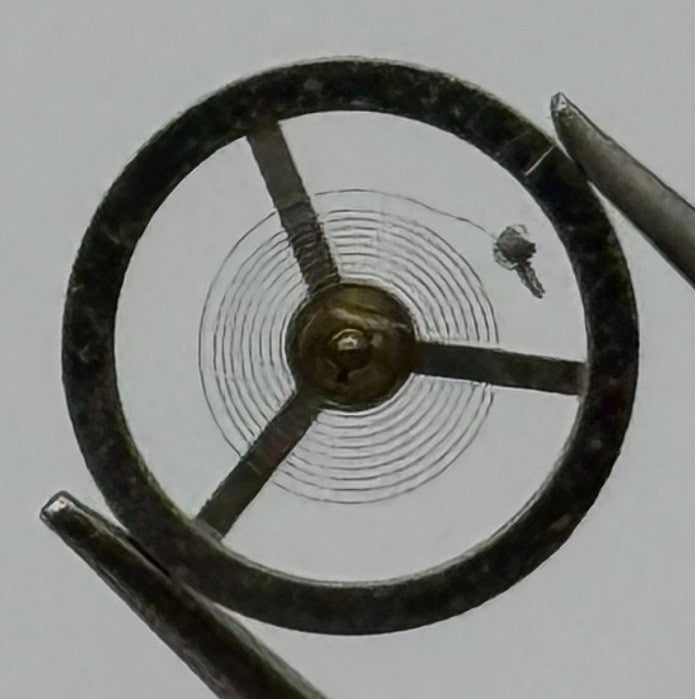 EB 1612 Balance Wheel Complete And Spring 6¾-8’’’  950 Watch Movement Parts NOS