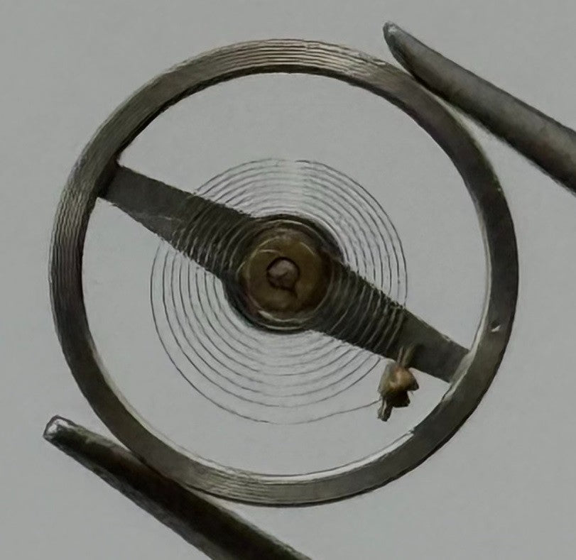 Oris 431 Balance Wheel Complete And Spring 8¾’’’ 397 M Watch Movement Parts NOS