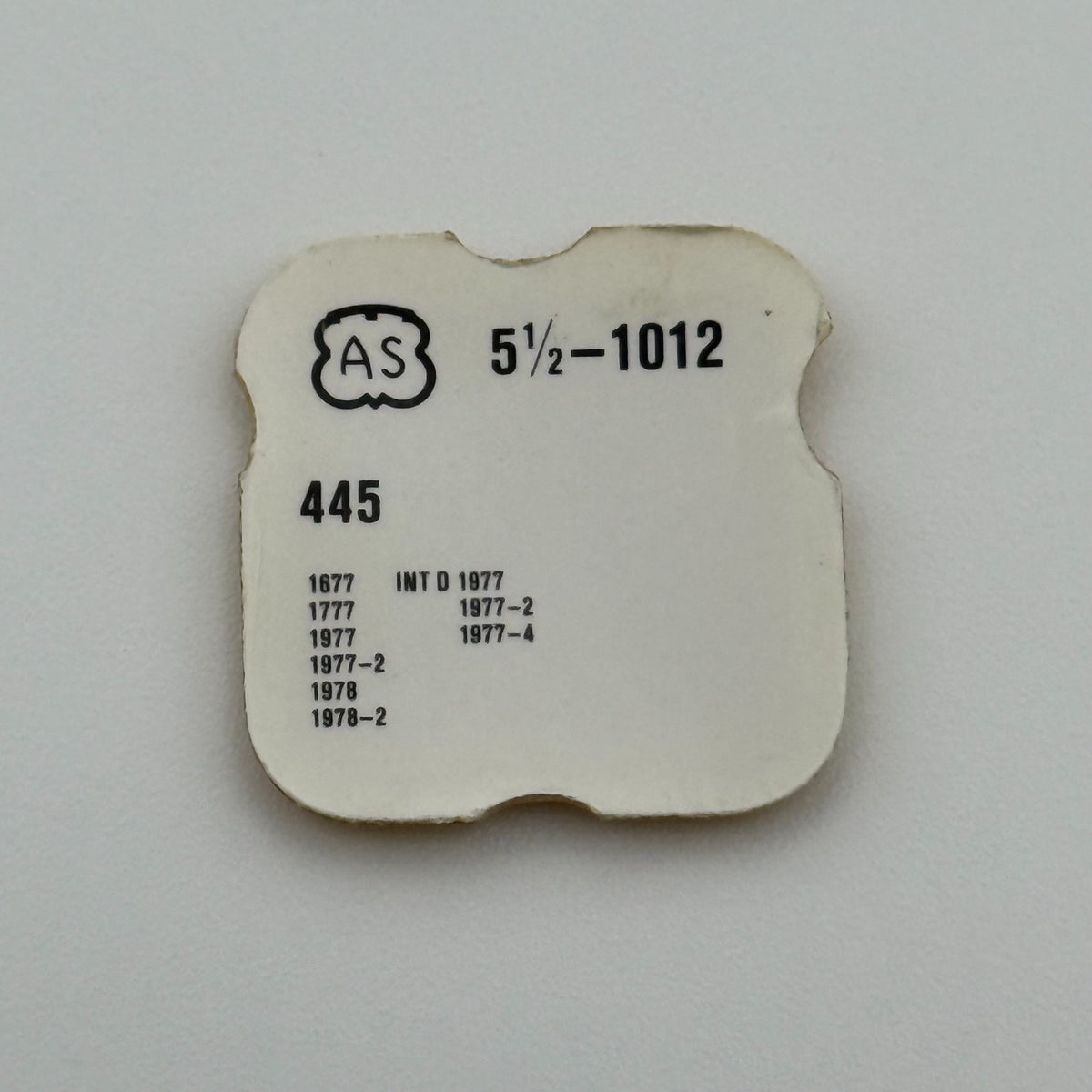 AS 1012 Setting Lever Spring - 5 1/2 - 445 - New Old Stock - Watch Parts