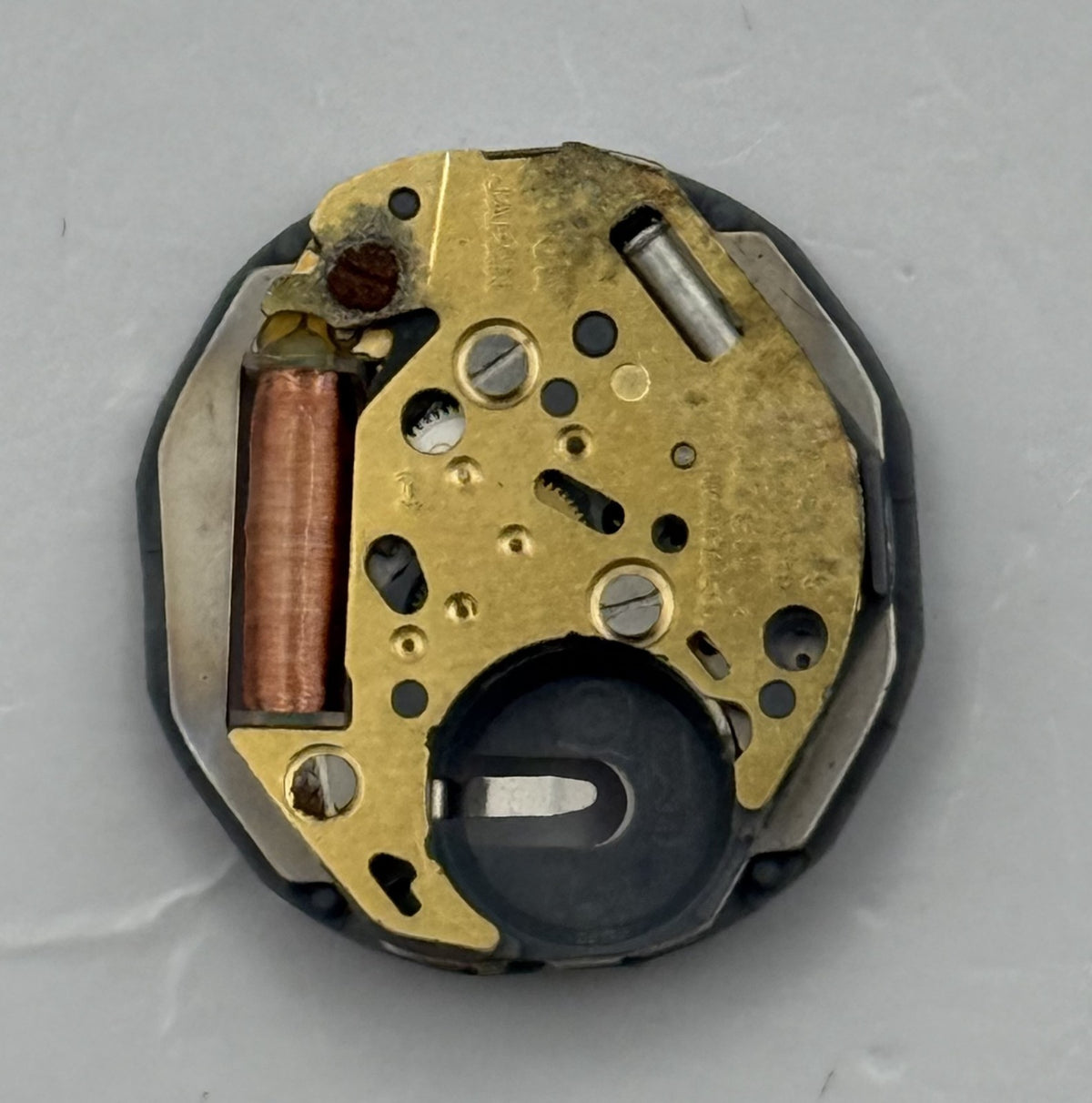 Citizen 1102A Watch Movement Quartz Japan Parts Repair Spares 23.7mm