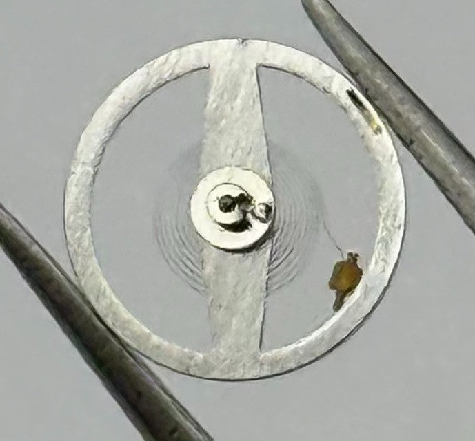 RL 8013 Balance Wheel Complete And Spring 8¾’’’ 5000 /2 Watch Movement Parts NOS
