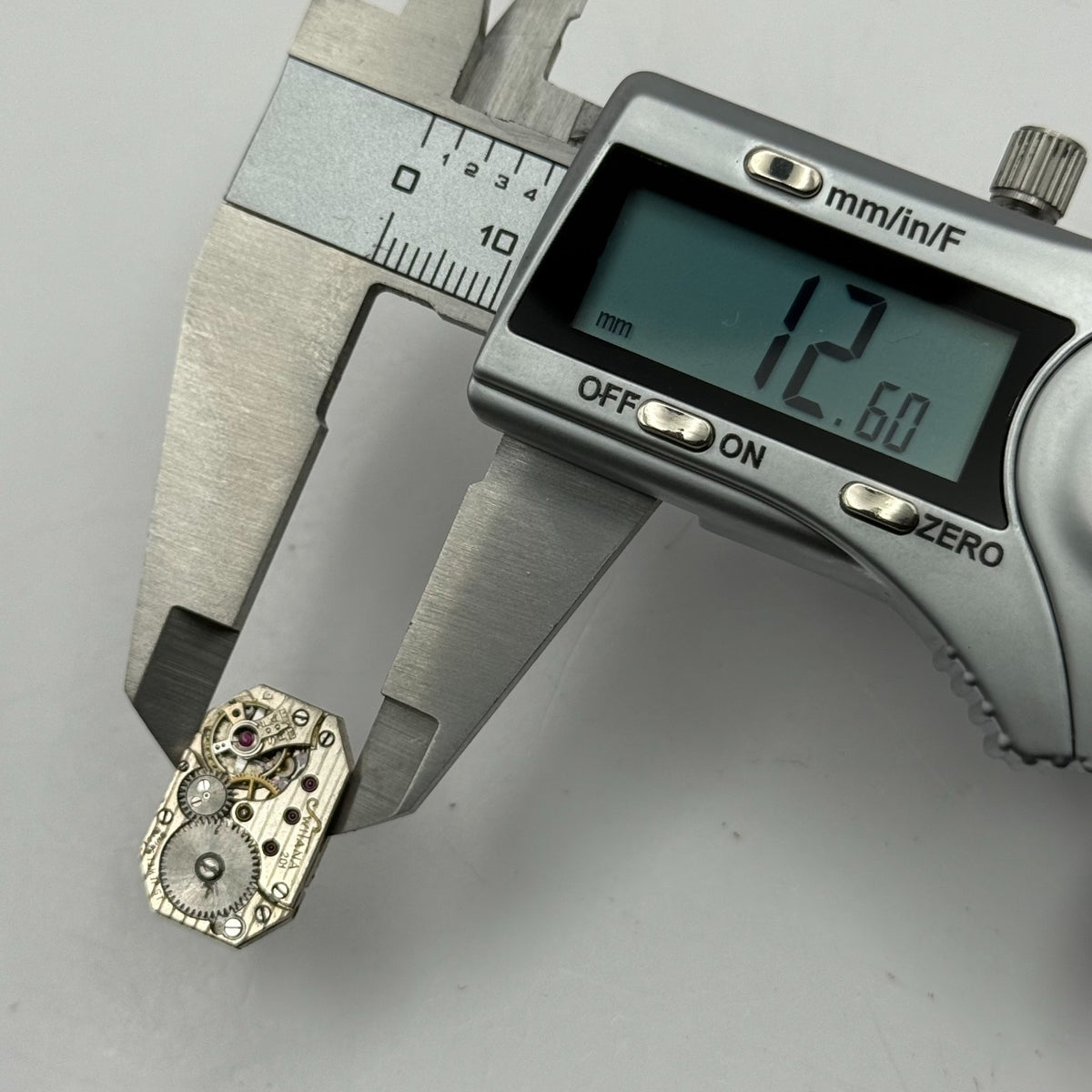 Switana 201 Watch Movement Swiss 15 Jewels Manual Wind Parts Repair 12.7mm