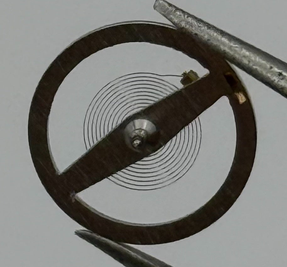 RL 1013 1113 Balance Wheel Complete And Spring 1762 M Watch Movement Parts NOS