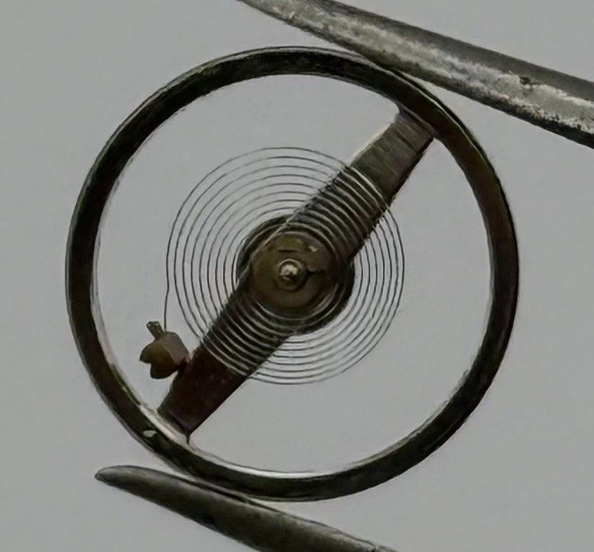 Oris 531/2 Balance Wheel Complete And Spring 8¾’’’ 4375 Watch Movement Parts NOS