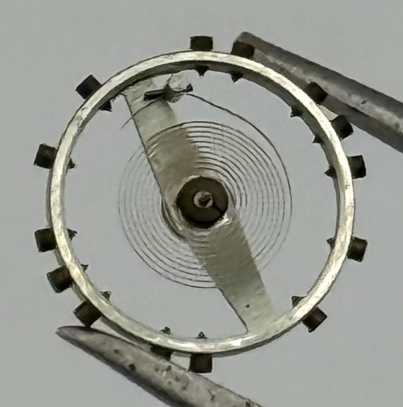 ETA 790 Balance Wheel Complete And Spring 8¾’’’ 146 Watch Movement Parts NOS