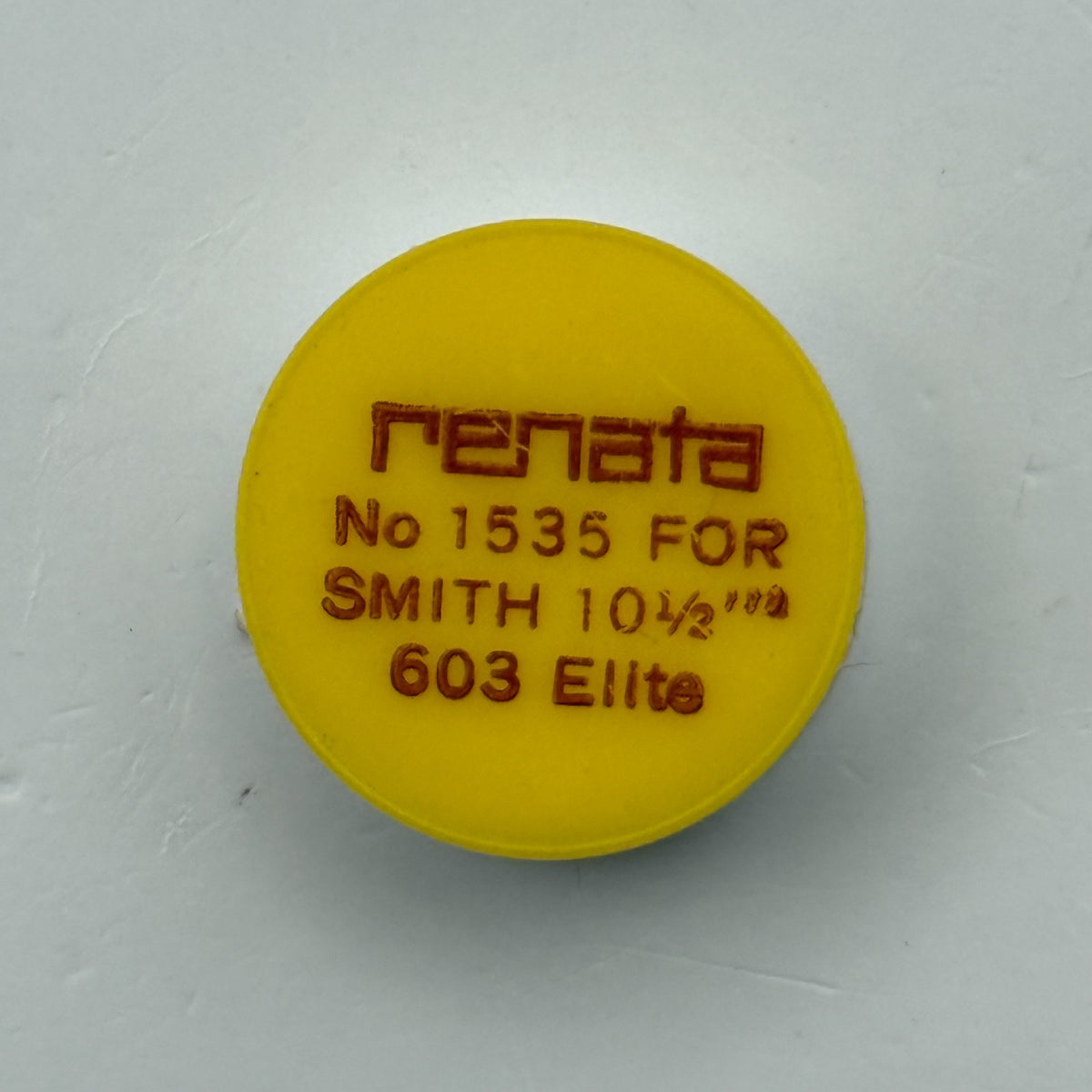 Smith 603 Elite Balance Wheel Complete And Spring 10½’’’ 1535 Watch Parts NOS