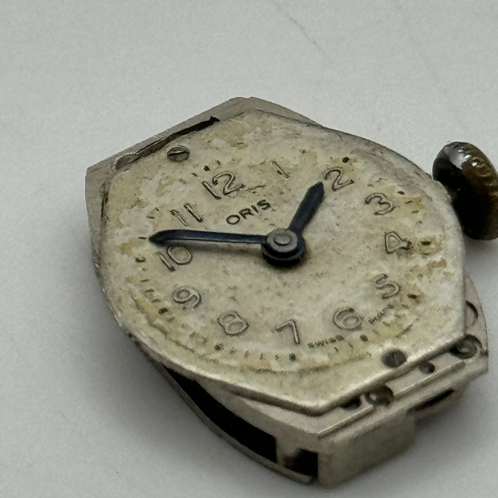 Oris Cal 410 Watch Movement Ladies Manual Wind Swiss Vintage Parts Repair 12.9mm