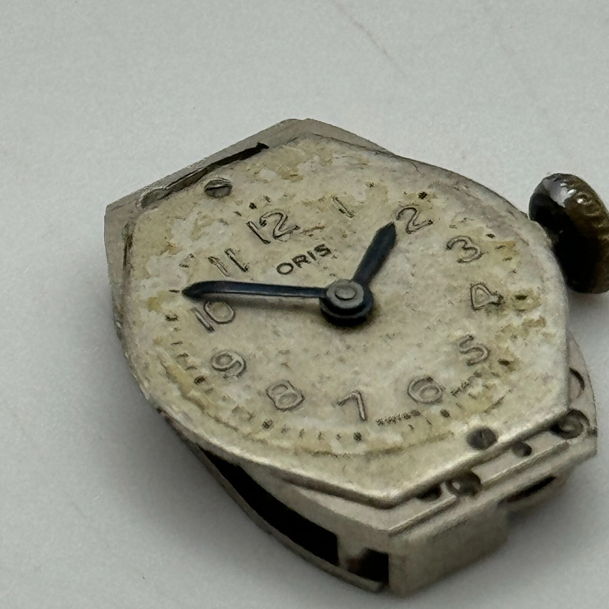 Oris Cal 410 Watch Movement Ladies Manual Wind Swiss Vintage Parts Repair 12.9mm