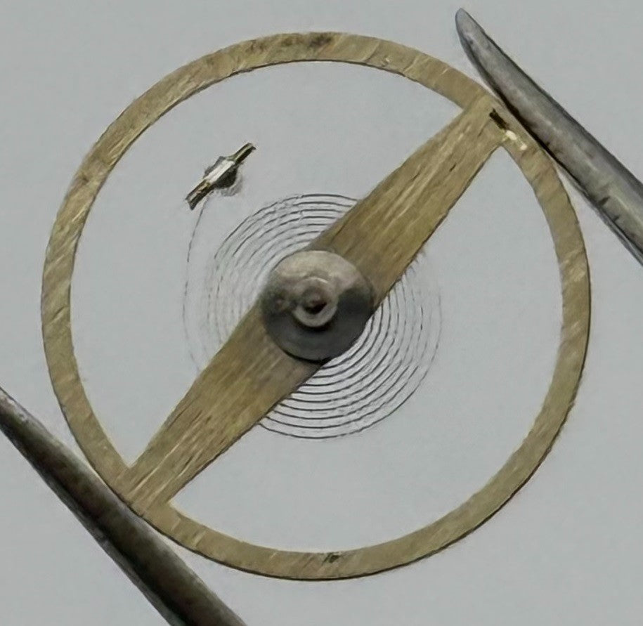 ST 1800 1805 Balance Wheel Complete And Spring 1508 Watch Movement Parts NOS