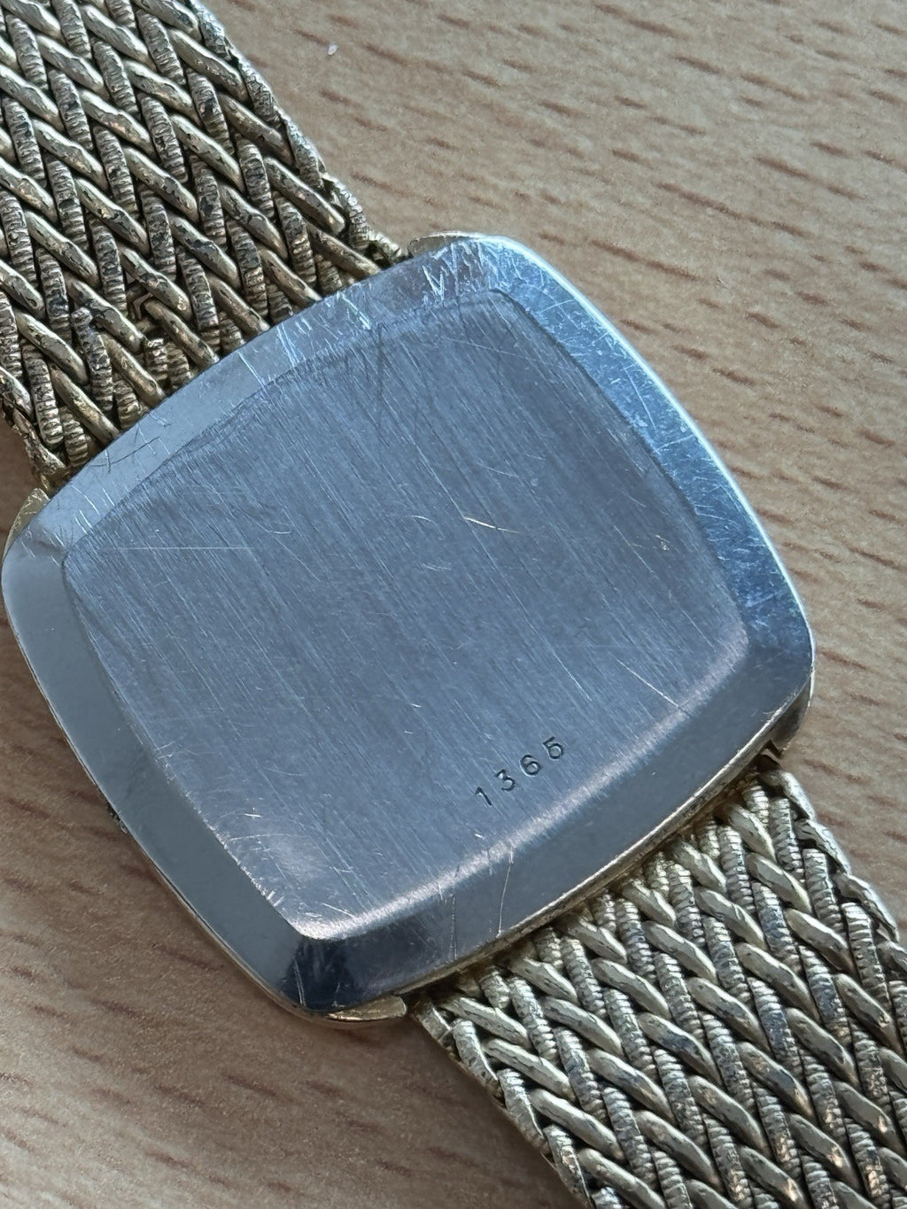 Omega 191.134 Watch Bracelet & Case Omega De Ville 1365 Gold Plated ED 1354/342
