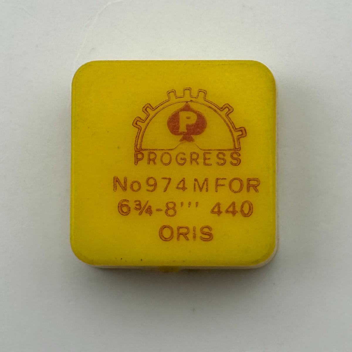 Oris 440 Balance Wheel Complete And Spring 6¾ - 8’’’ 974 M Watch Movement Parts