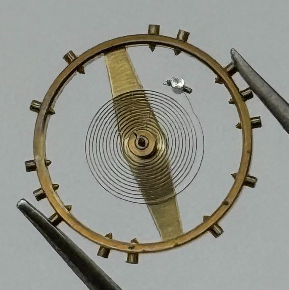 AS 1700-3 Balance Wheel Complete And Spring Renata 1165 Watch Movement Parts NOS