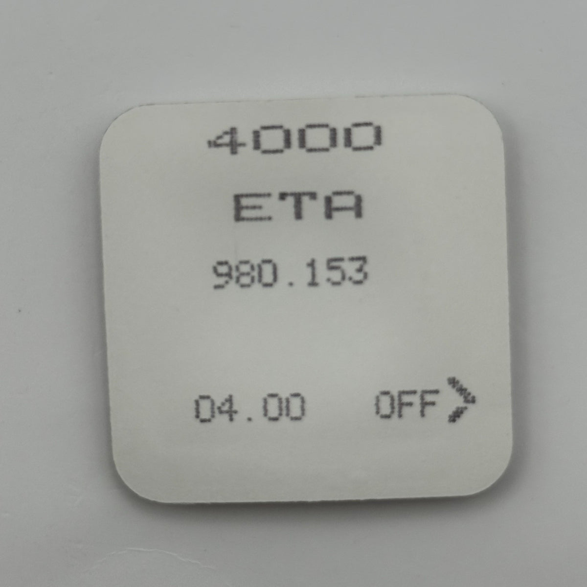 ETA 980.153 Circuit Part - New Old Stock - Vintage Watch Parts
