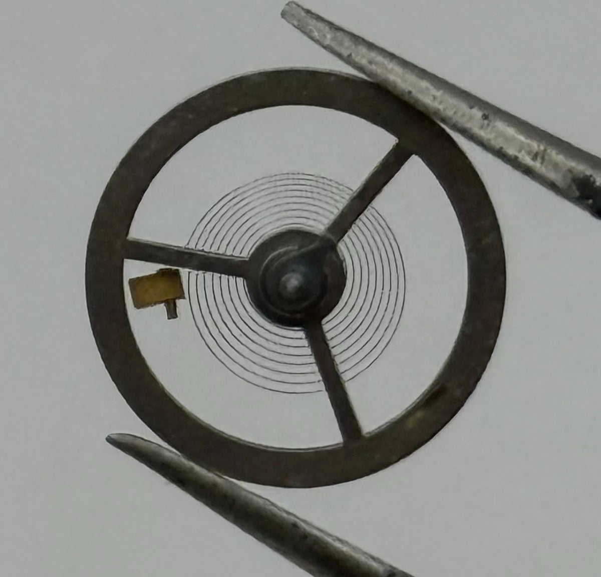 Desa 320 Balance Wheel Complete And Spring 12’’’ 5197 Watch Movement Parts NOS