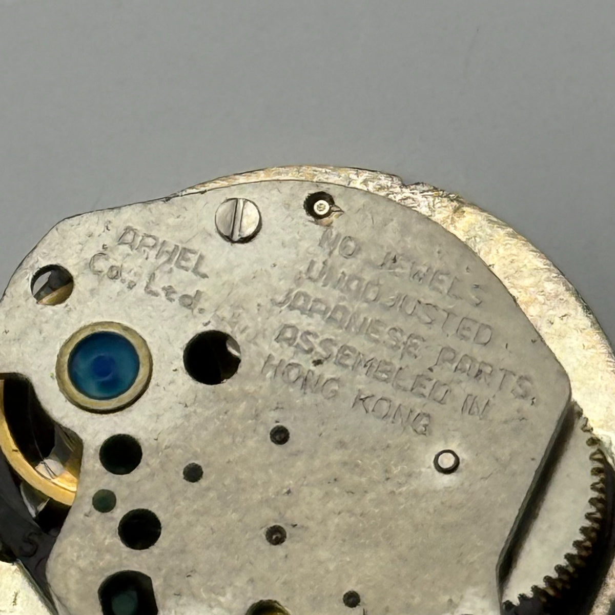 Louifrey  Watch Movement No Jewel Unadjustment Manual Wind Parts Repair 15.1mm