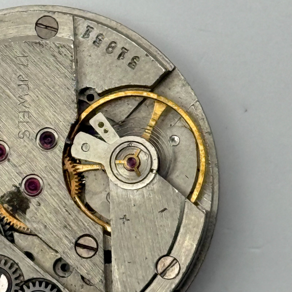 Poljot 2609 Watch Movement Soviet 17 Jewels Manual Wind Parts Repair 26.5mm