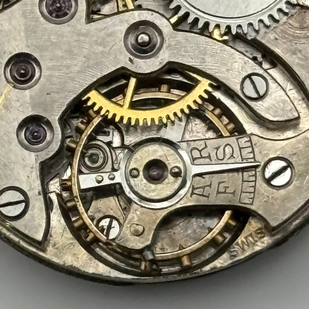 Unidentified Watch Movement Manual Swiss Vintage Wind Parts Repair 24.4mm