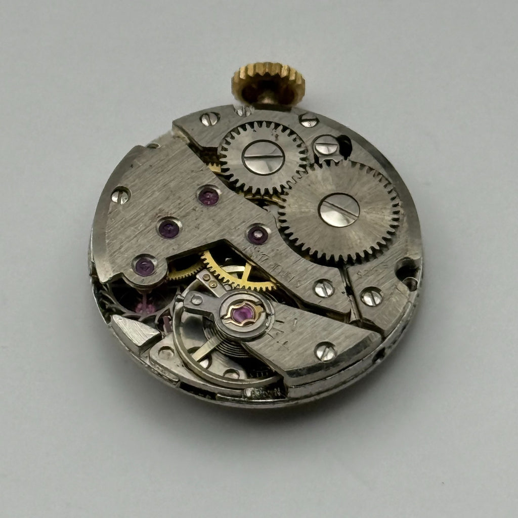 Unitas 6365N Watch Movement Running Excalibur 17 Jewel Swiss Parts Repair 19.6mm