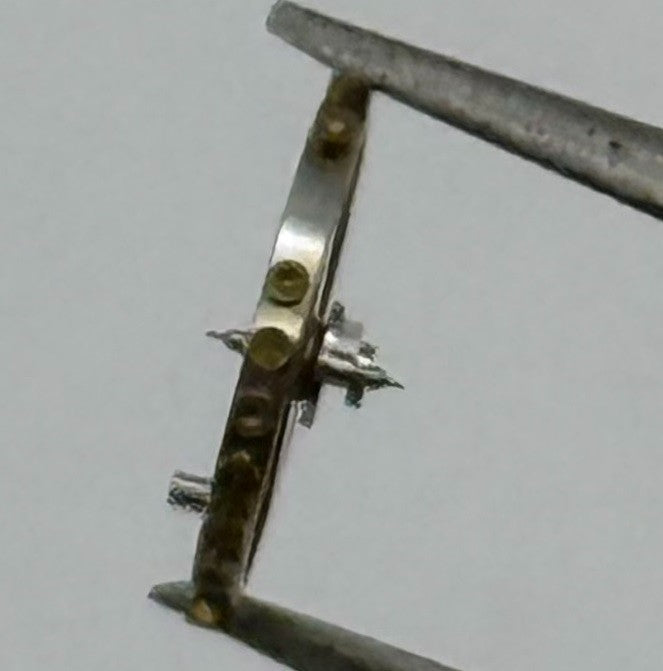FHF 60 Balance Wheel Complete And Spring 6/8’’ Renata 200 M Watch Movement Parts