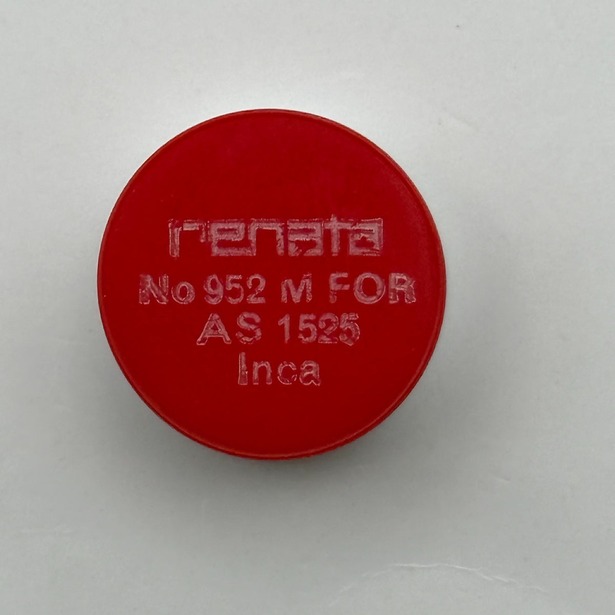 AS 1525 Balance Wheel Complete And Spring Renata 952 M Watch Movement Parts NOS