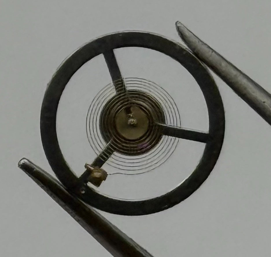 BFG 34 Balance Wheel Complete And Spring 10½’’’ 322 Watch Movement Parts NOS