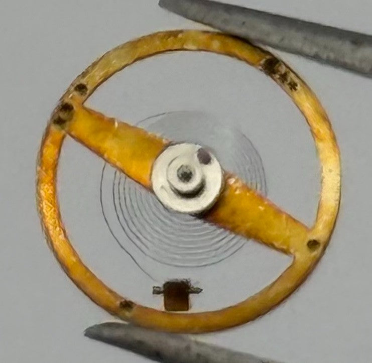 BFG 927 Balance Wheel Complete And Spring 5¾x8’’’ 1512 Watch Movement Parts NOS