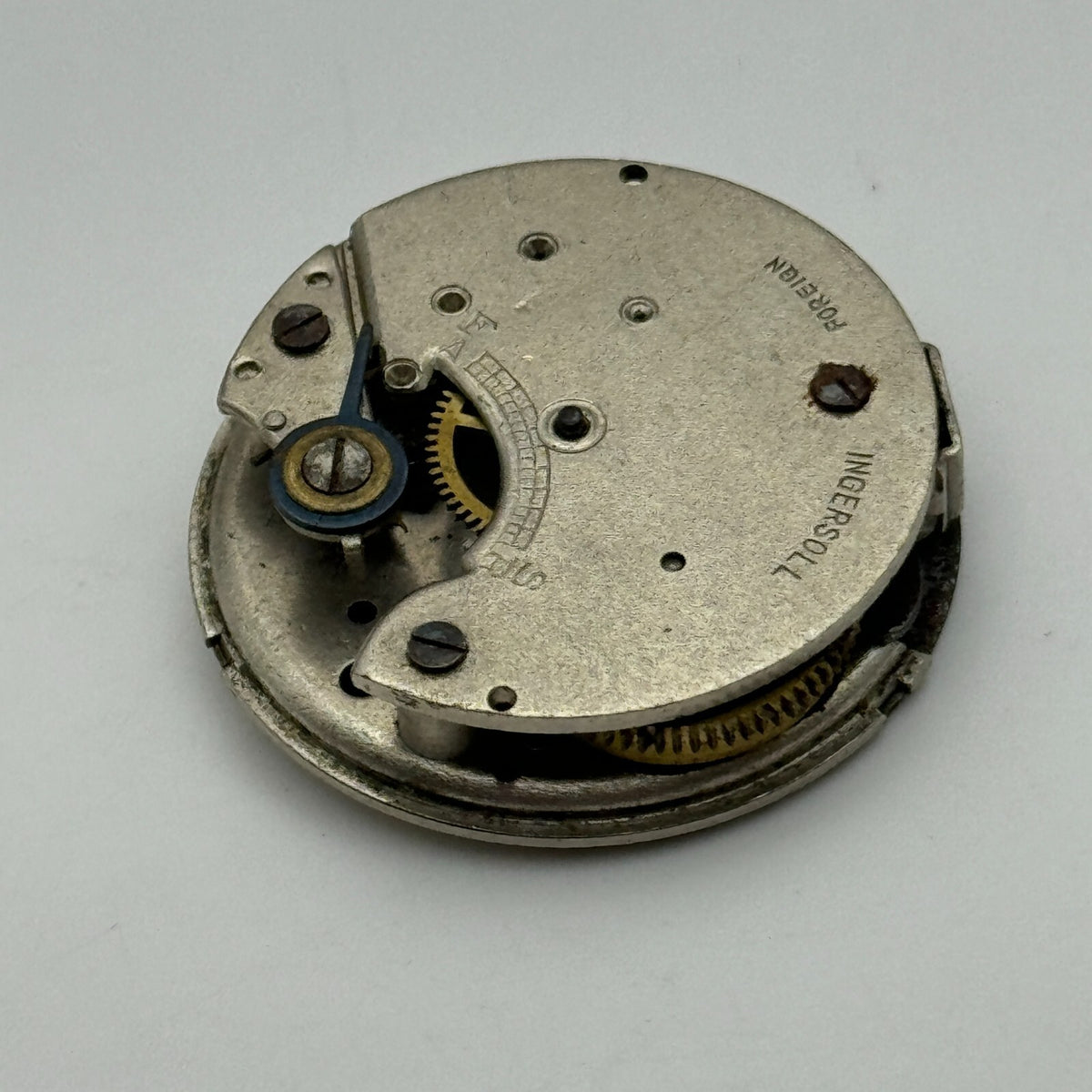 Ingersoll Watch Movement - Sub Seconds Foreign Men's - For Parts / Repair - 31mm