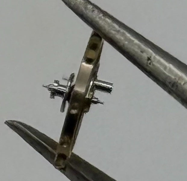 Felsa 60 Balance Wheel Complete And Spring 5¼’’’ Progress Watch Movement Parts