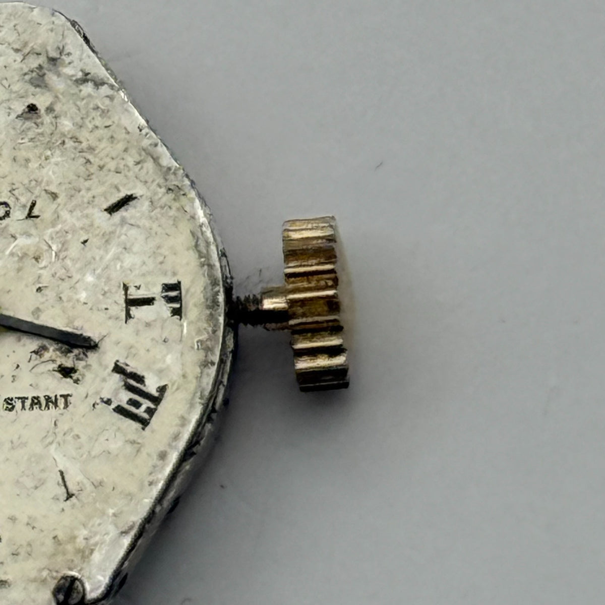 Ingersoll Watch Movement 1 Jewel Unadjusted Swiss Manual Wind Parts 15.3mm