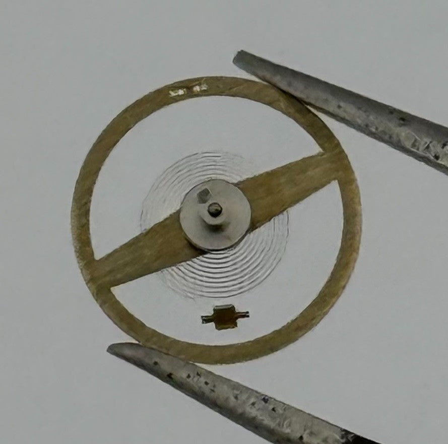 Ebosa 52 54 Balance Wheel Complete And Spring 5¼’’’ 3803 Watch Movement Parts