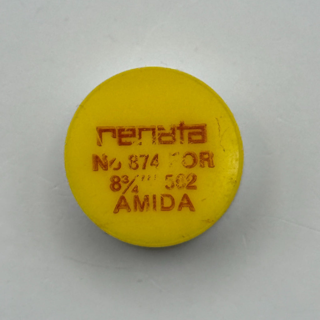 Amida 562 Balance Wheel Complete And Spring 8¾’’’ 874 Watch Movement Parts NOS
