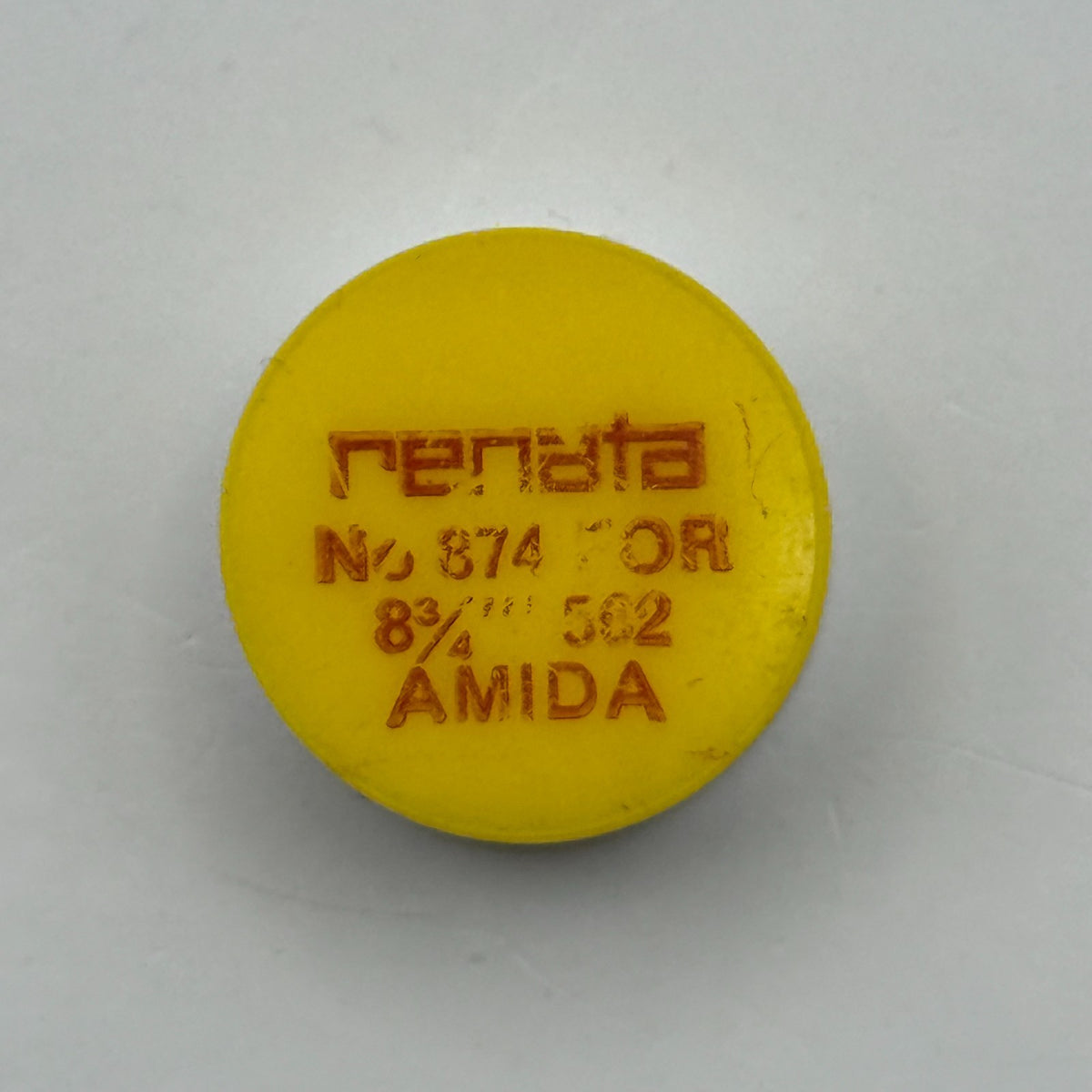 Amida 562 Balance Wheel Complete And Spring 8¾’’’ 874 Watch Movement Parts NOS