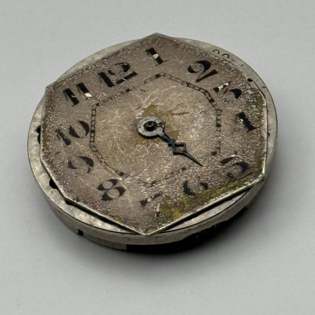 Syren 205 Watch Movement Swiss Manual Wind Vintage Parts Repair 19.1mm
