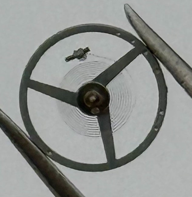 Enicar 672 Balance Wheel Complete And Spring 5½’’’ 4804 Watch Movement Parts NOS